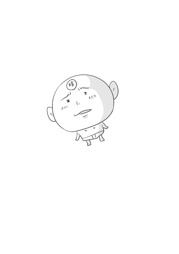 ハルノ晴氏自画像(C)ハルノ晴/講談社
