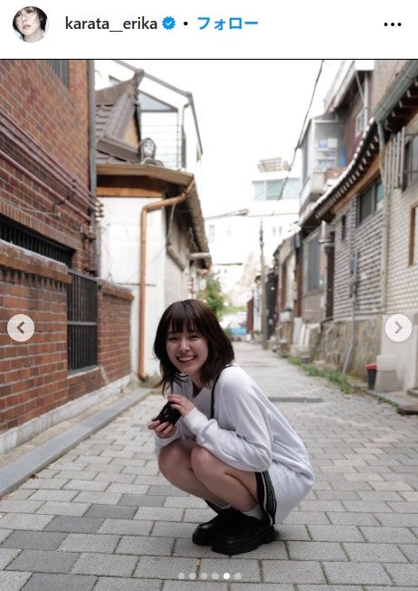 唐田えりか公式Instagramより