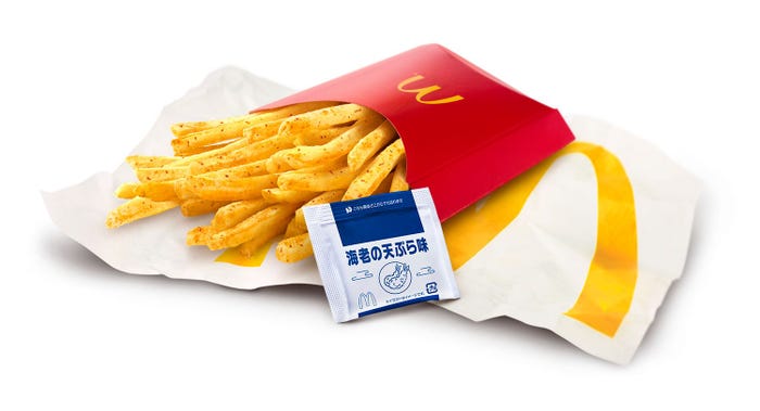 シャカシャカポテト(R) 海老の天ぷら味/画像提供:日本マクドナルド