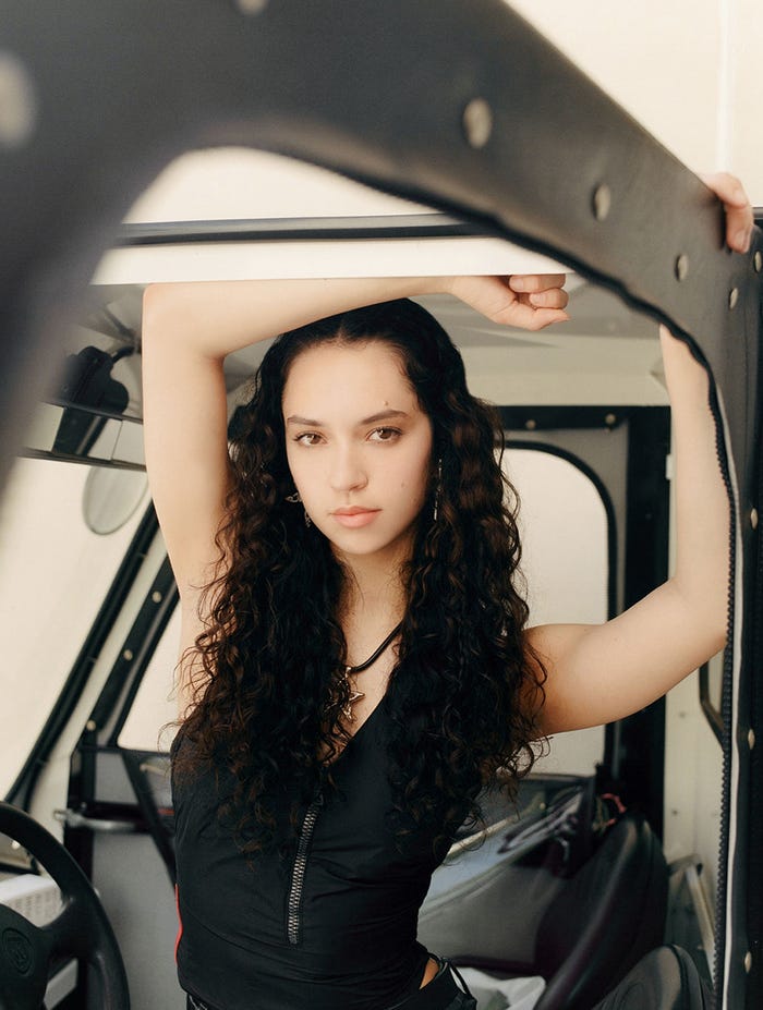 オーディション時のDaniela(C)HYBE x Geffen Records