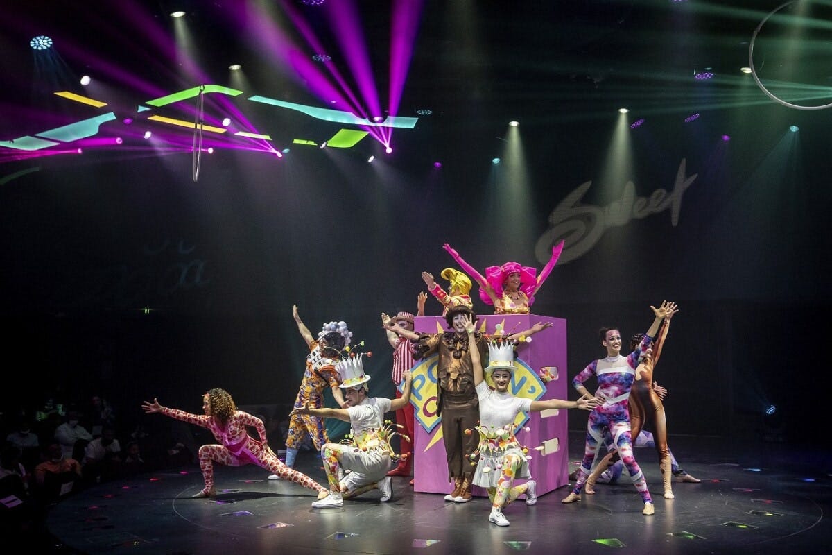 MSCベリッシマのシアターでは、毎晩さまざまなショーも開催