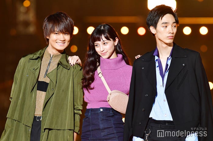 佐野勇斗、中条あやみ、清水尋也(C)モデルプレス