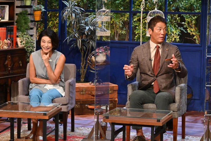 高嶋ちさ子、長嶋一茂(C)テレビ朝日