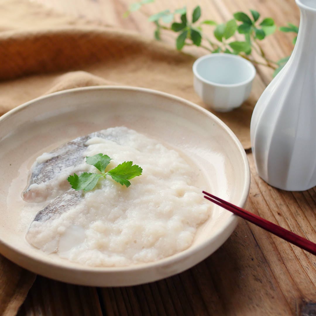 レンジであっさり、たらのとろろ蒸し