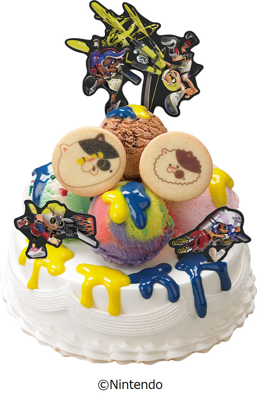 スプラトゥーン3 31デコケーキ（C）Nintendo