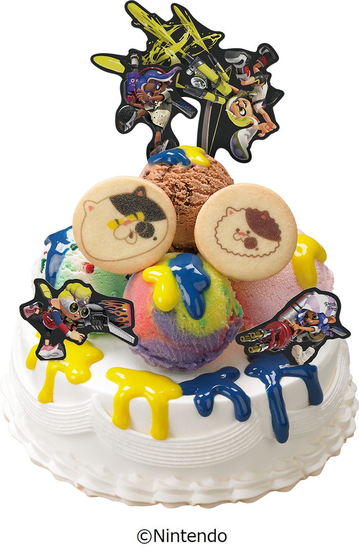 スプラトゥーン3 31デコケーキ(C)Nintendo