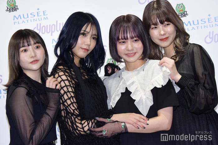 尾形春水、川後陽菜、林田真尋、中西香菜 (C)モデルプレス