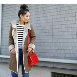 ムートンコートで着ぶくれたくない! すっきり着こなすコツとは?