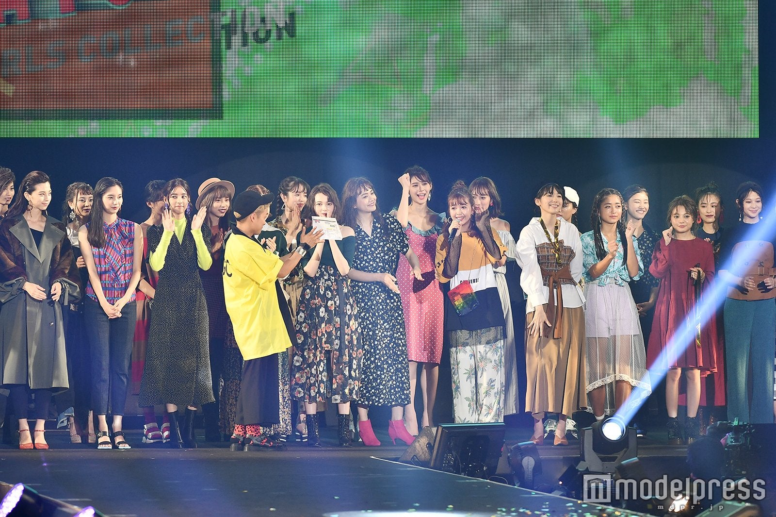 フィナーレの模様 （C）モデルプレス