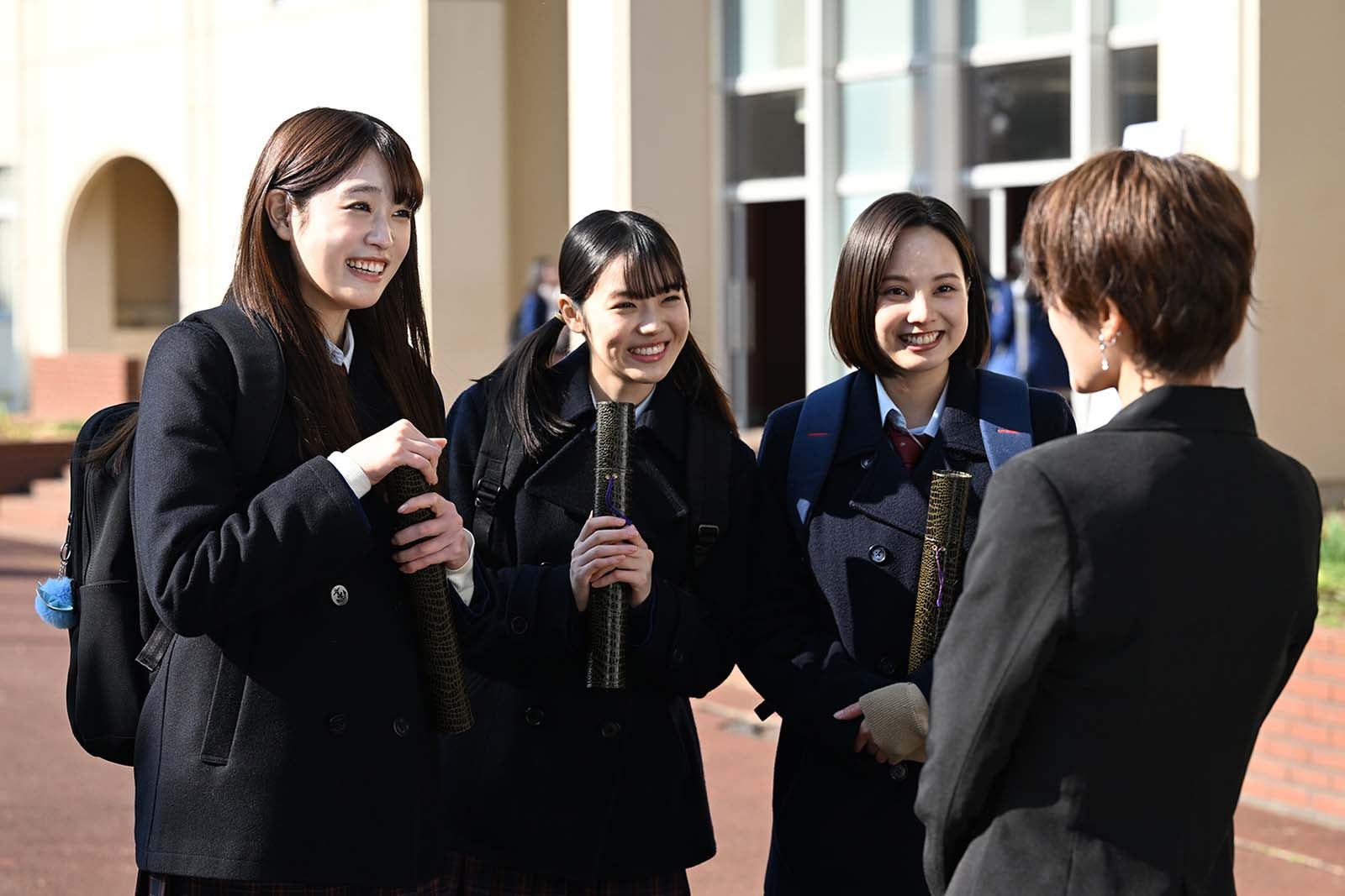 高橋ひかるら「リビングの松永さん」最終話より（C）カンテレ