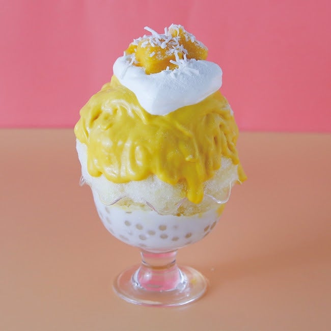 マンゴータピオカかき氷　1280円／画像提供：ポトマック