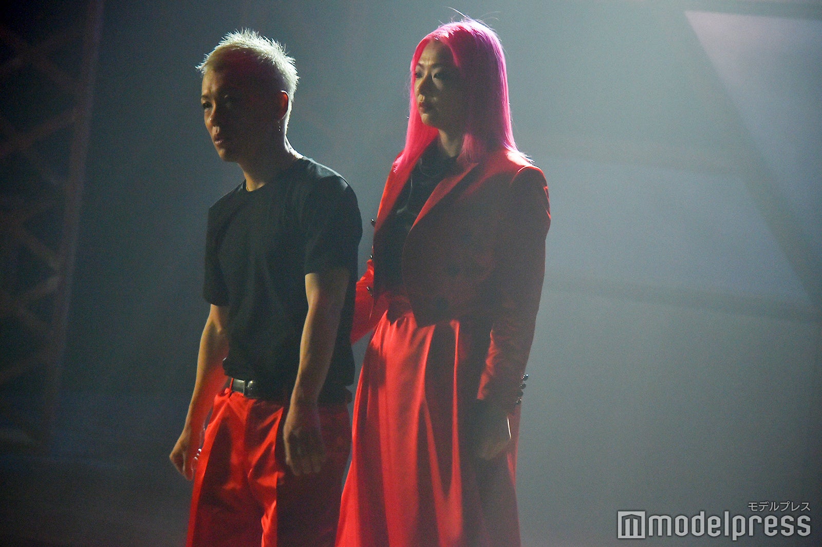 SHUHO、A-NON／吉本坂46RED「君の唇を離さない」MV撮影風景（C）モデルプレス