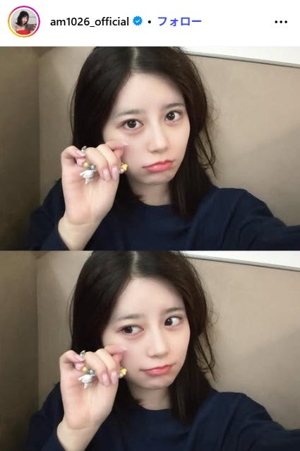 月足天音Instagramより