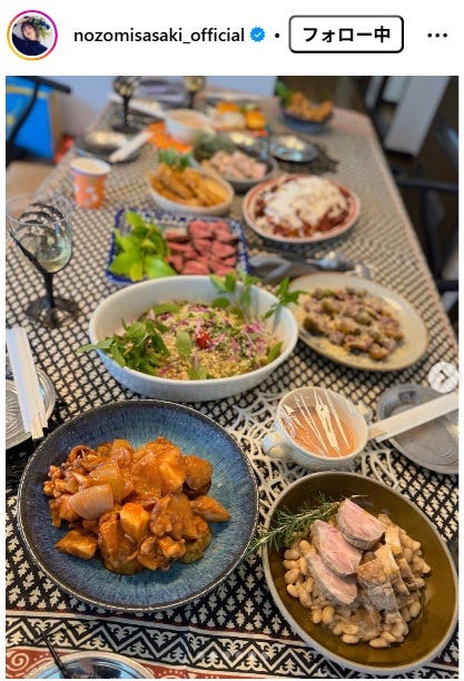 佐々木希Instagramより