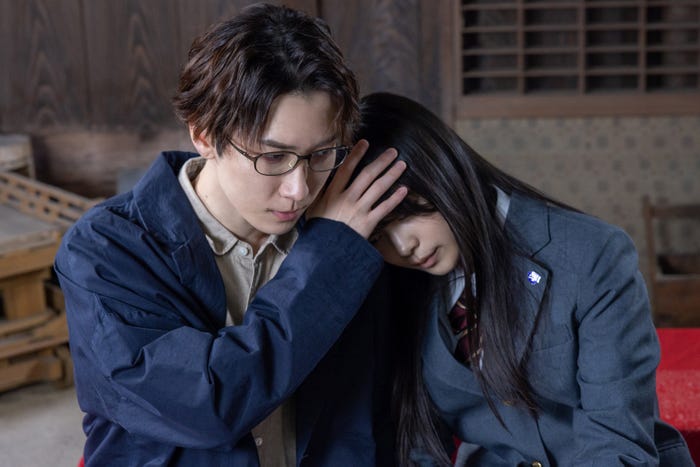 渡辺翔太、林芽亜里「先生さようなら」第7話(C)八寿子/小学館/「先生さようなら」製作委員会