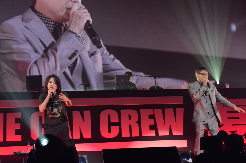 「KICK THE CAN CREW 復活祭」MCU、いとうせいこう／撮影:岸田哲平＆中河原理英
