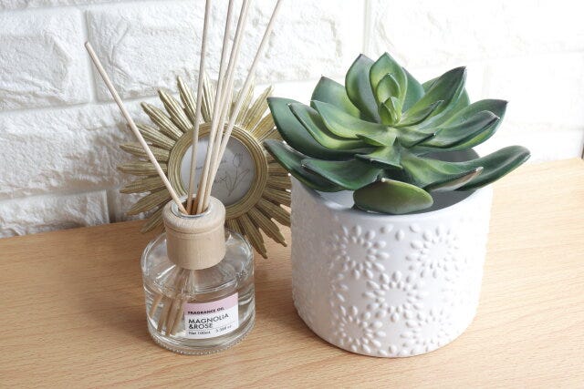 ダイソーの植木鉢（モダンレリーフ）のデザイン