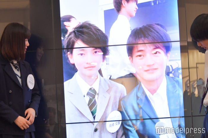 高橋文哉と福徳秀介が顔交換 (C)モデルプレス