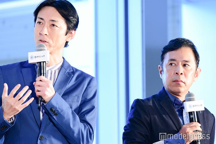 矢部浩之、岡村隆史(ナインティナイン) (C)モデルプレス