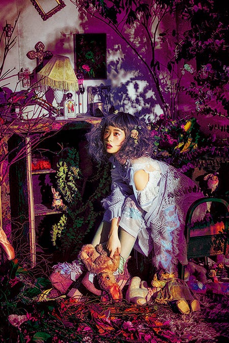 森川葵/「装苑」2019年3月号より(提供写真)