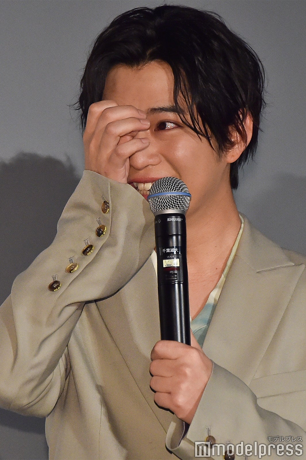 千葉雄大、涙 （C）モデルプレス