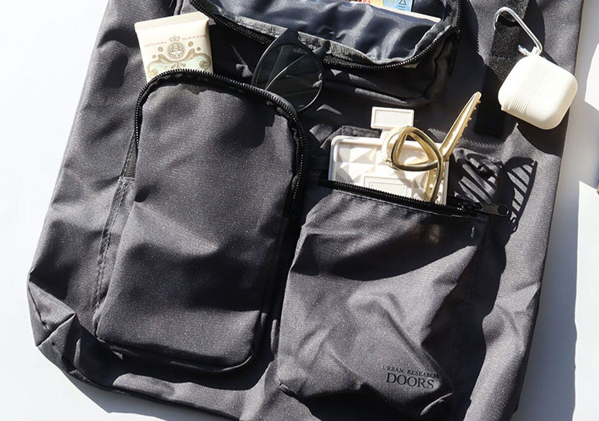 モノマックス2026年2月号トートバッグフロントポケット