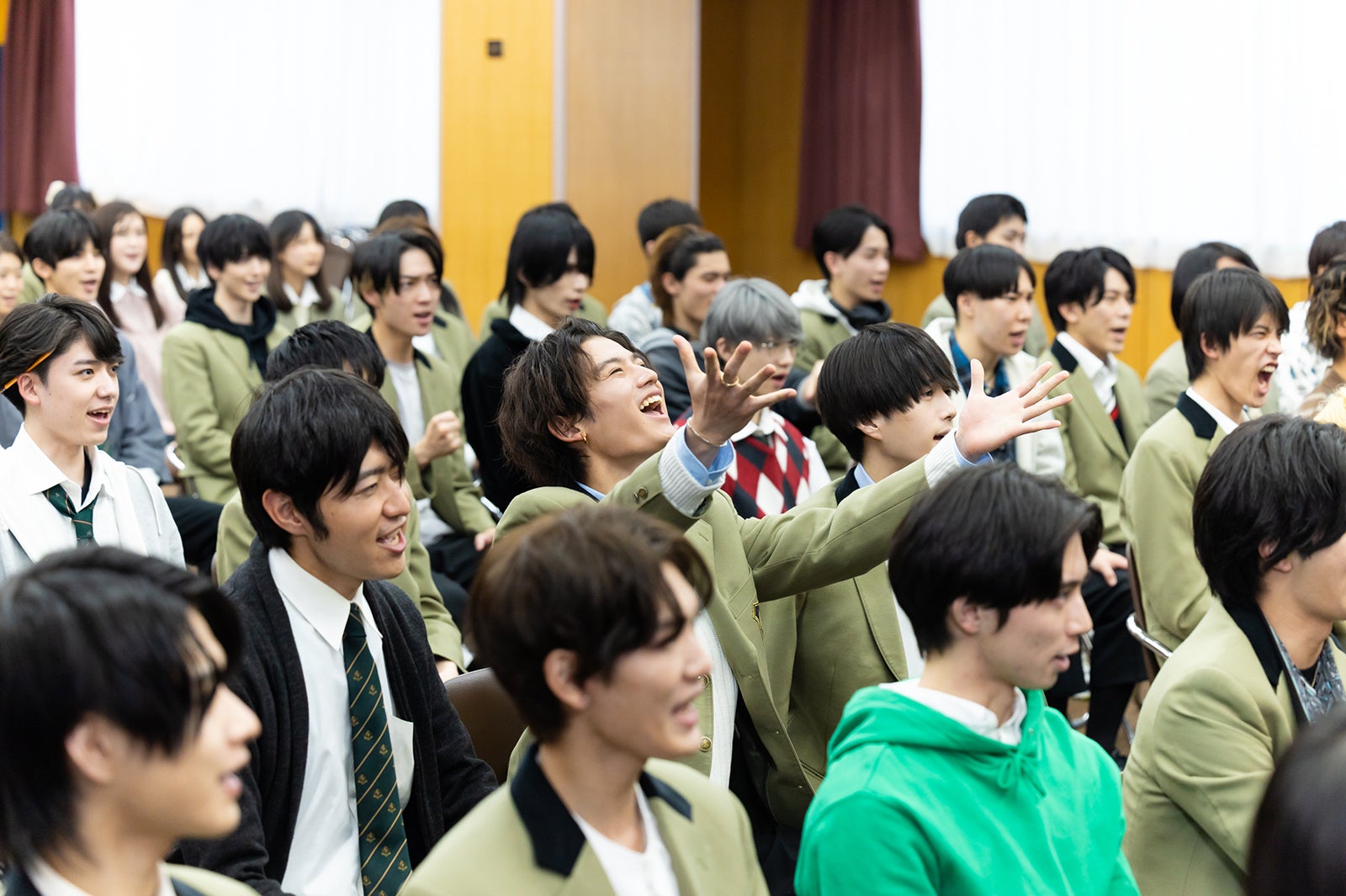 藤原大祐 「もしも、イケメンだけの高校があったら」より（C）テレビ朝日