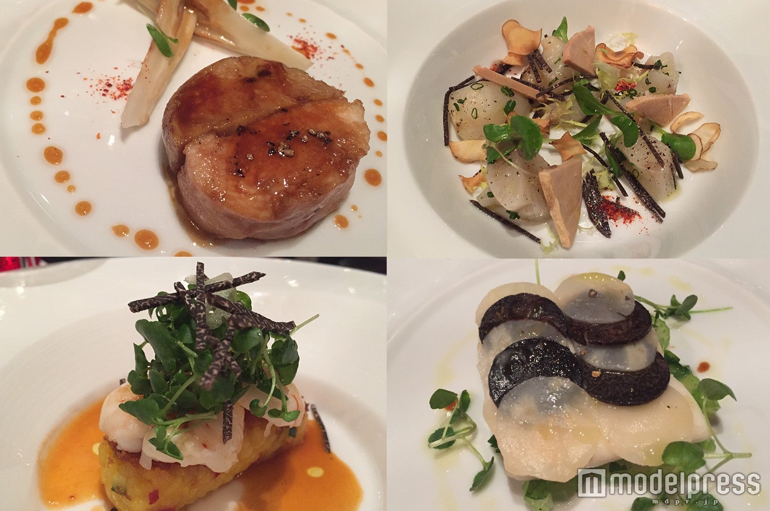 ジョエルロブションだからこそ味わいたい！高級食材を盛り込んだコースメニュー