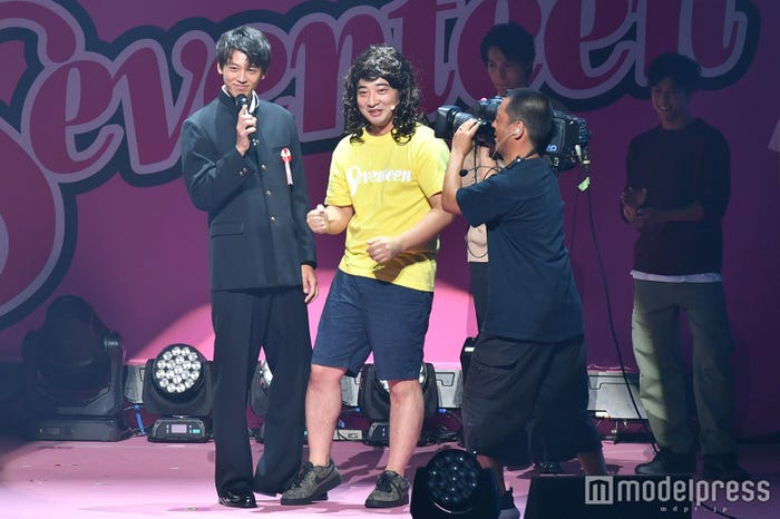 竹内涼真、斉藤慎二/「Seventeen 夏の学園祭2017」(C)モデルプレス