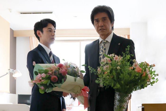 妻夫木聡、佐藤浩市「ザ・ロイヤルファミリー」 第5話(C)TBS