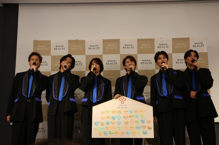 MATSURI(左から)渡辺真、橋爪健二、小野寺翼、松岡卓弥、鈴木渉、柳田優樹(提供写真)