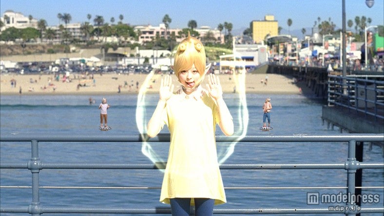 きゃりーぱみゅぱみゅ／「クロップドパンツピース星人L.A.ナンパ」篇