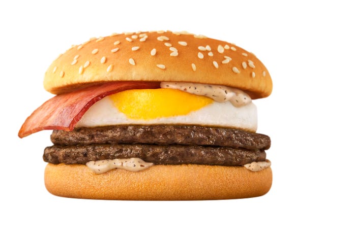 たまごダブル/画像提供:日本マクドナルド