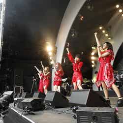 Little Glee Monster「ROCK IN JAPAN FESTIVAL 2017」より （画像提供：ソニー・ミュージックレコーズ）