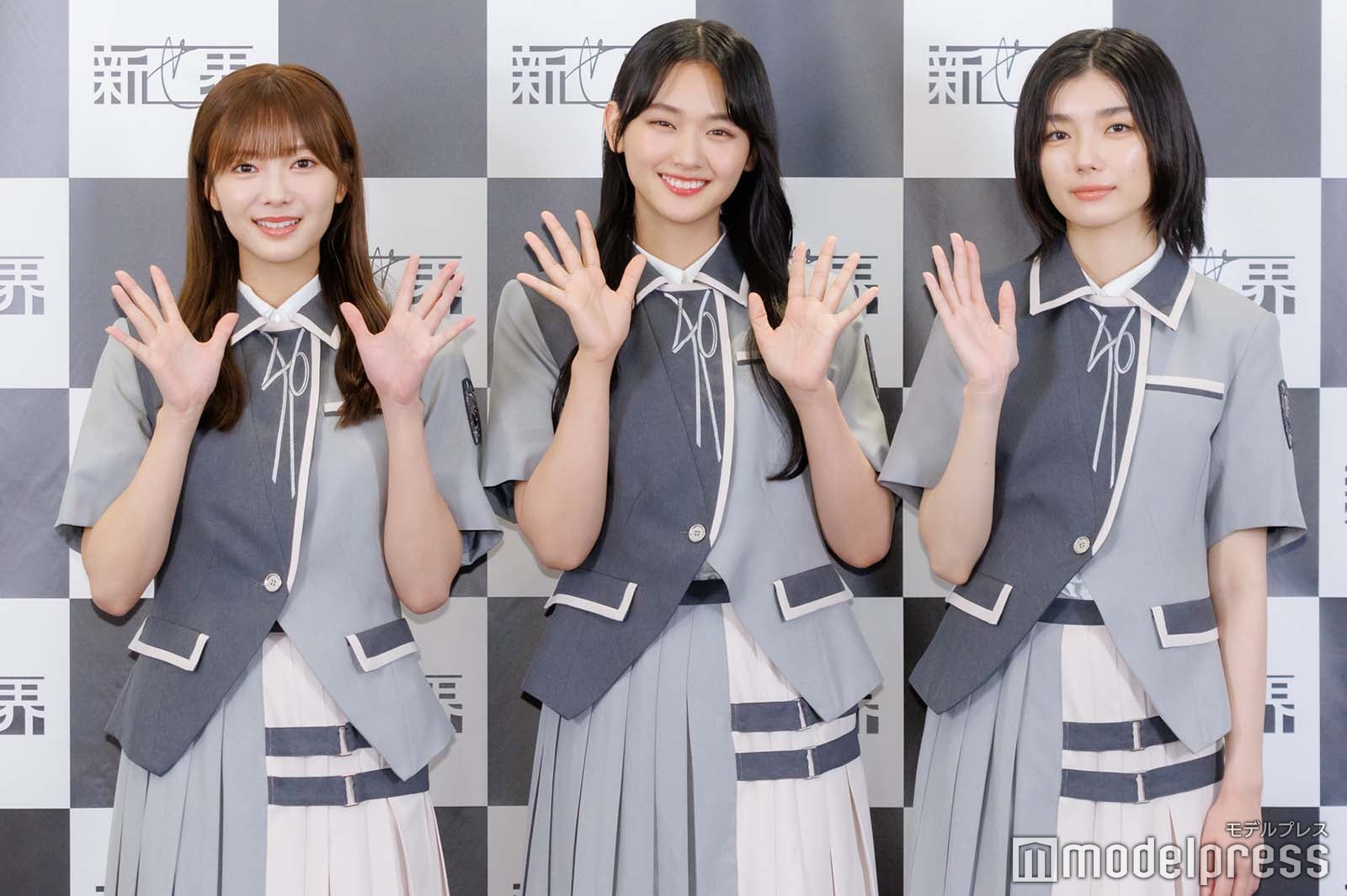 田村保乃、山﨑天、藤吉夏鈴（C）モデルプレス