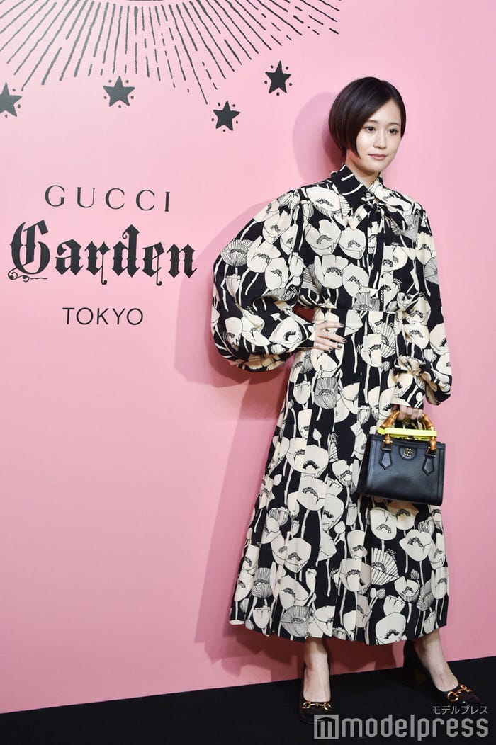 前田敦子 シックなワンピース姿が美しい Gucciの思い出語る Gucci Garden Archetypes モデルプレス