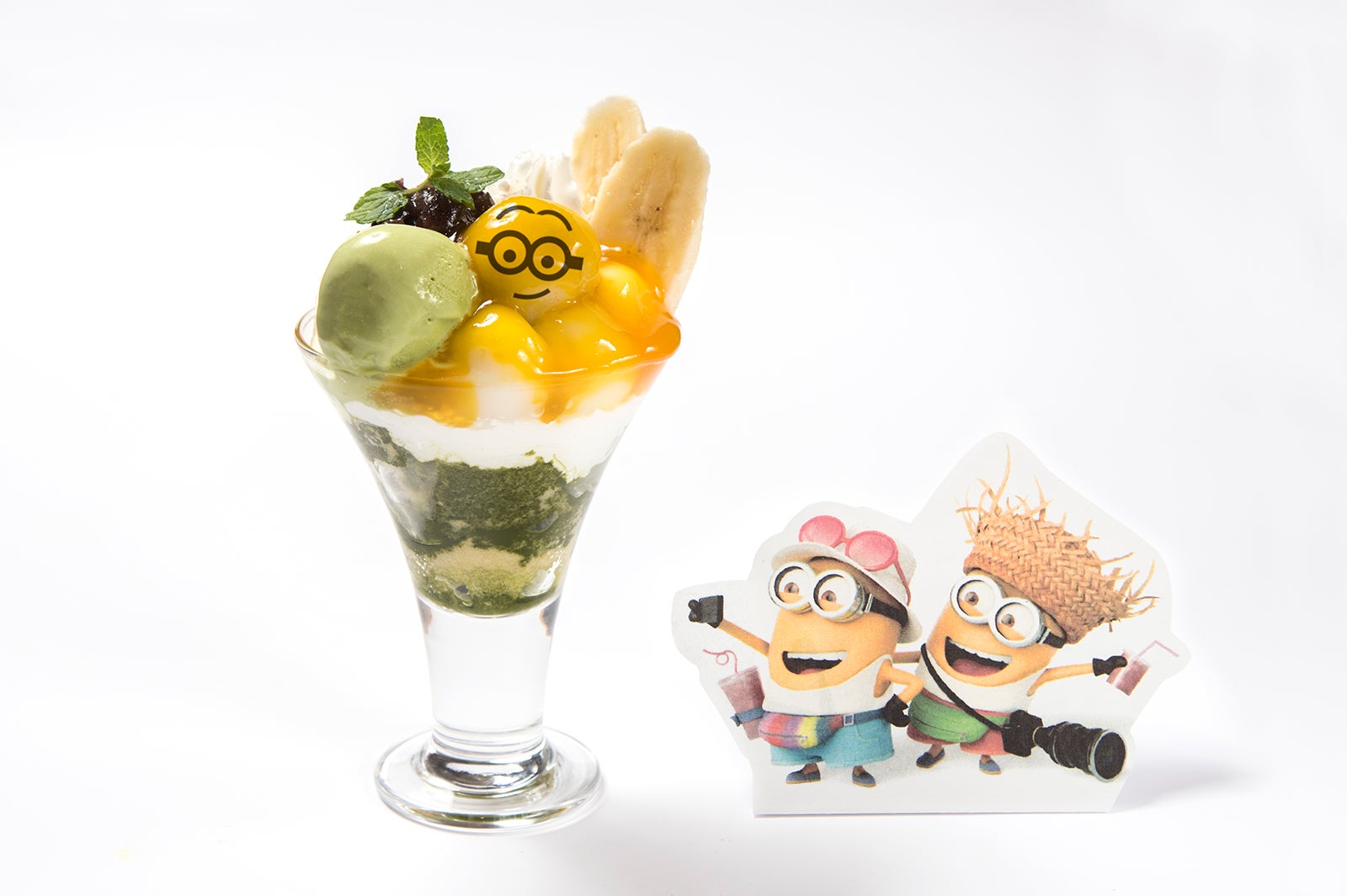 BELLO！JAPAN 和風抹茶パフェ￥1,090（税抜）（C）Universal Studios．