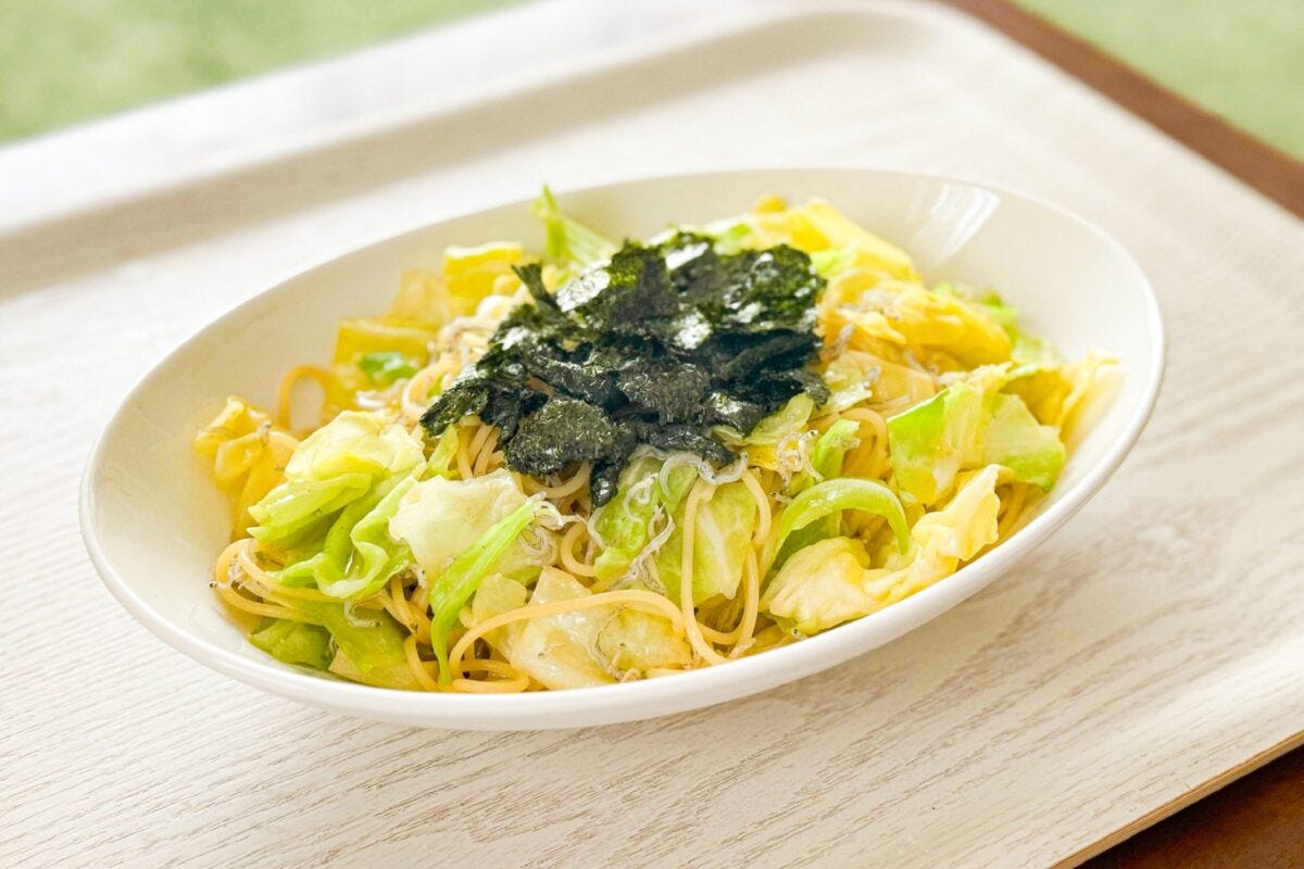 じゃこキャベツパスタ