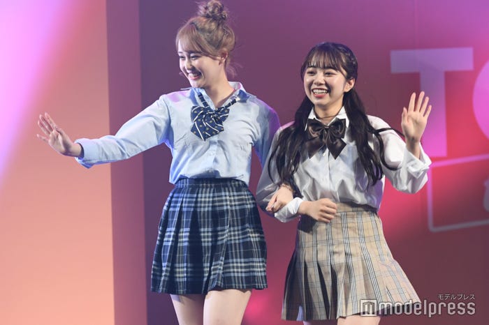 西綾乃、増田彩乃(C)モデルプレス