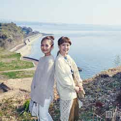 武智志穂&柴田紗希が島原女子旅へ/複雑に曲がりくねった海岸沿いの風景が美しい「原城跡」
