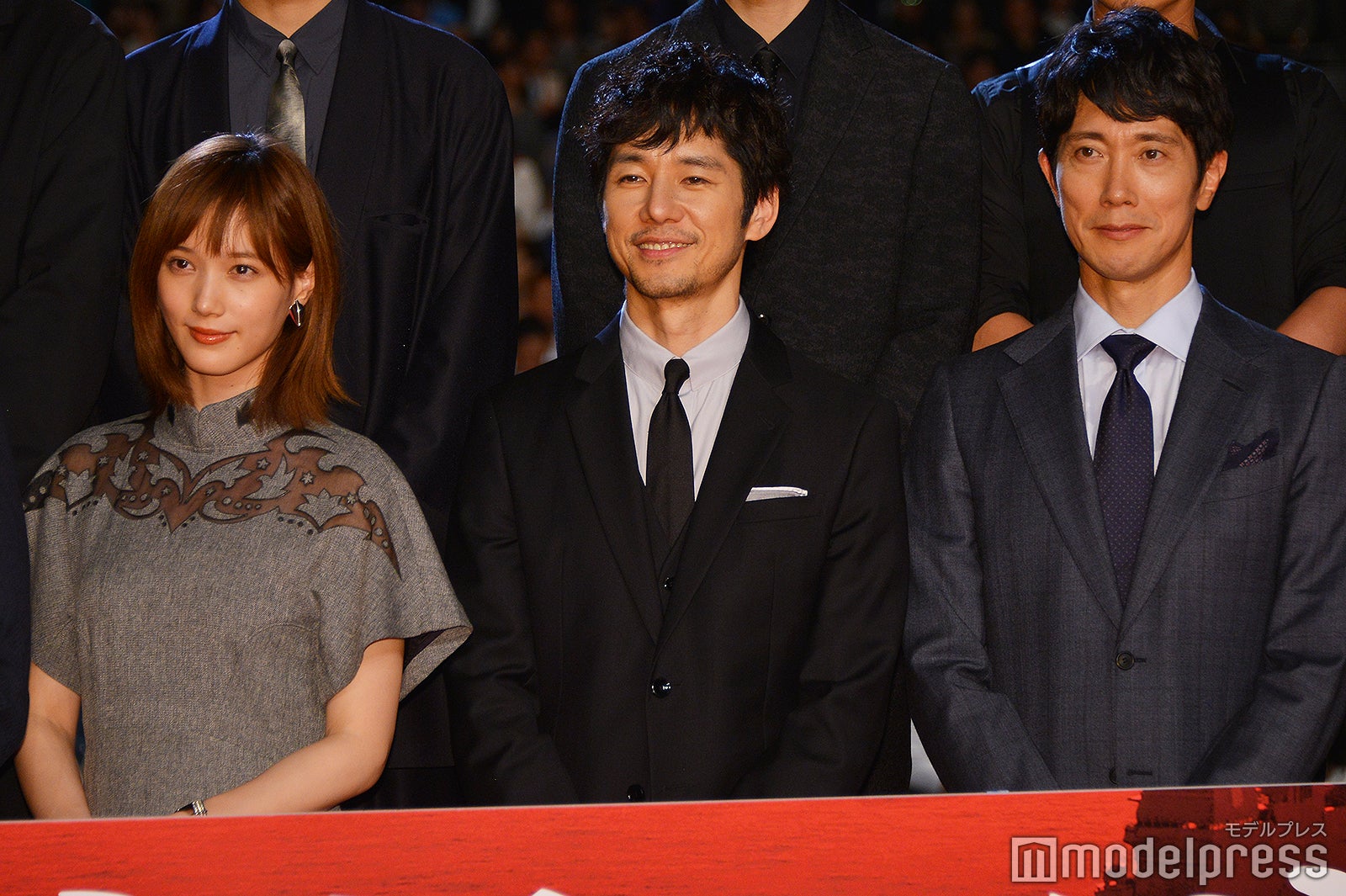 本田翼、西島秀俊、佐々木蔵之介（C）モデルプレス