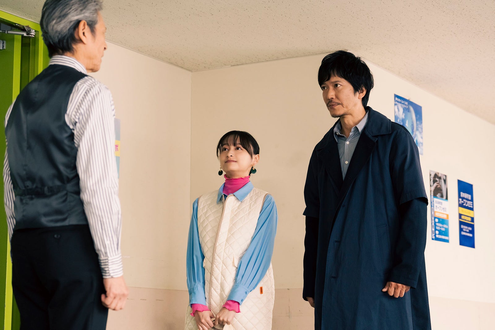 田辺誠一、影山優佳「ハコビヤ」第3話より（C）「ハコビヤ」製作委員会