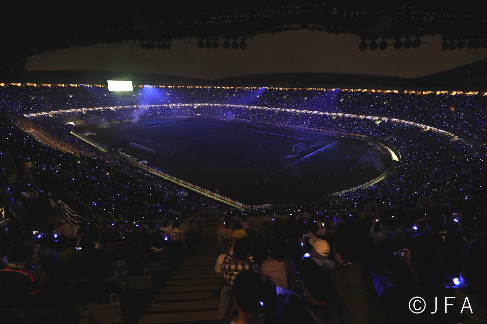 壮行セレモニーの様子（（C）JFA