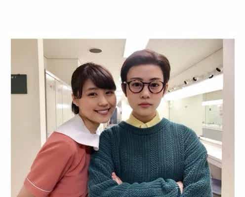 有村架純、話題の「おげんさん」高畑充希と「お父さんとみね子」2ショット 裏設定も