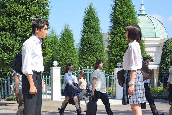 井之脇海、上白石萌歌/「義母と娘のブルース」第6話より(C)TBS