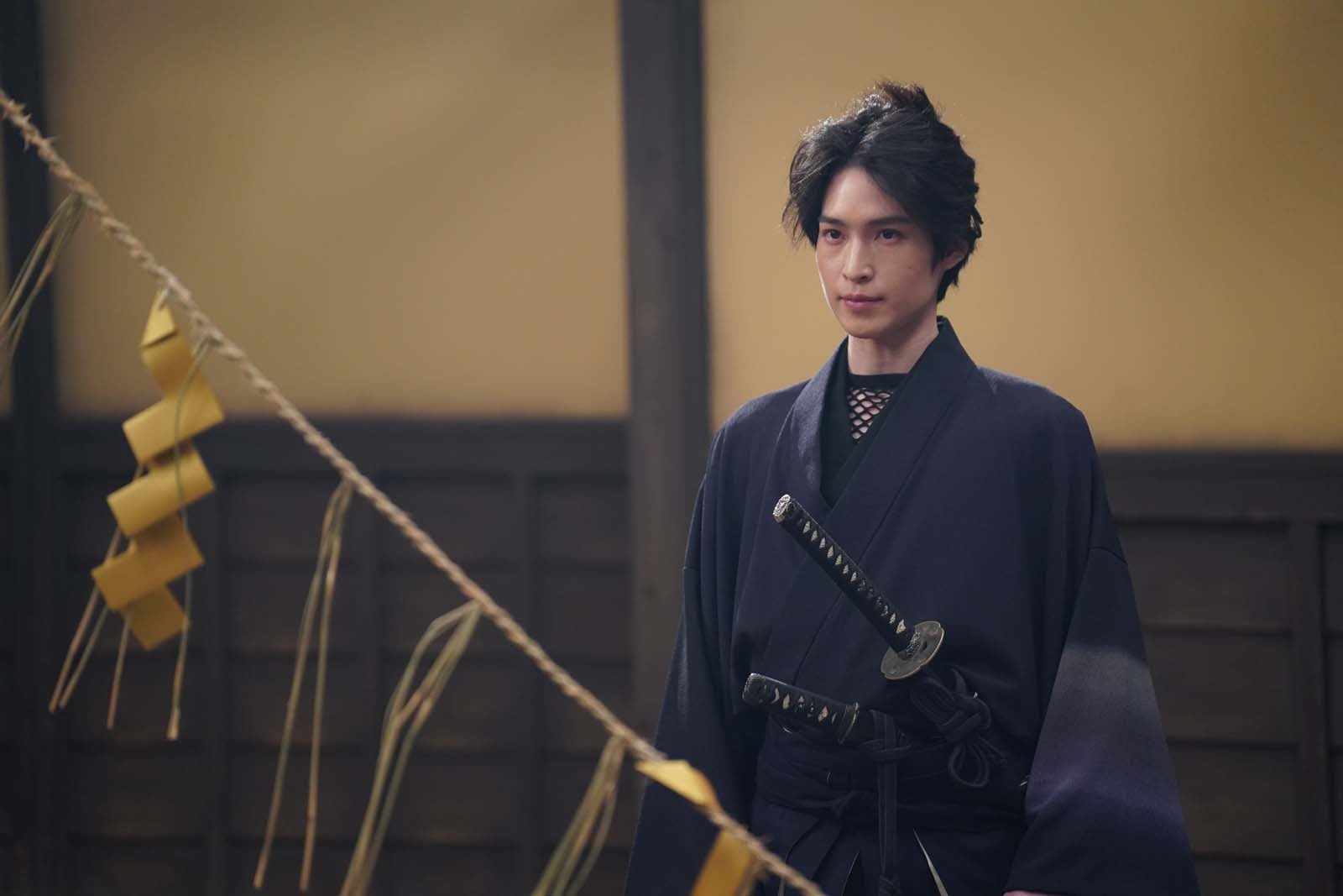 阪本奨悟「君とゆきて咲く～新選組青春録～」第4話より（C）テレビ朝日