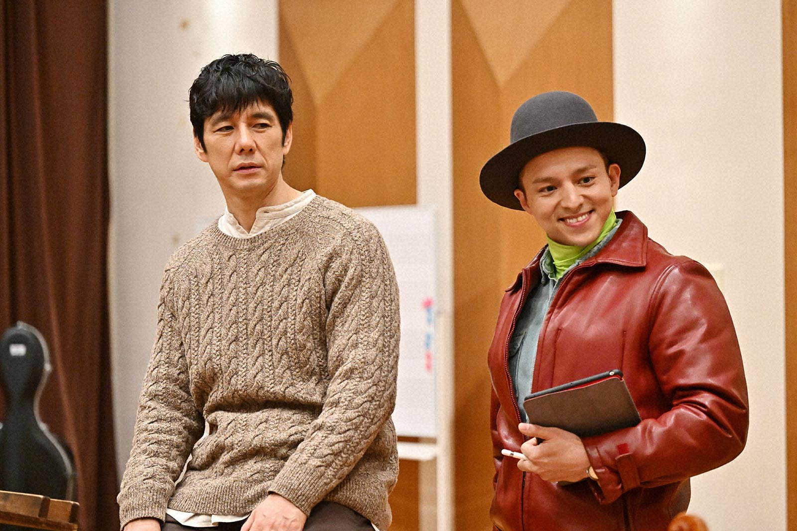 西島秀俊、満島真之介「さよならマエストロ～父と私のアパッシオナート～」第6話より（C）TBS