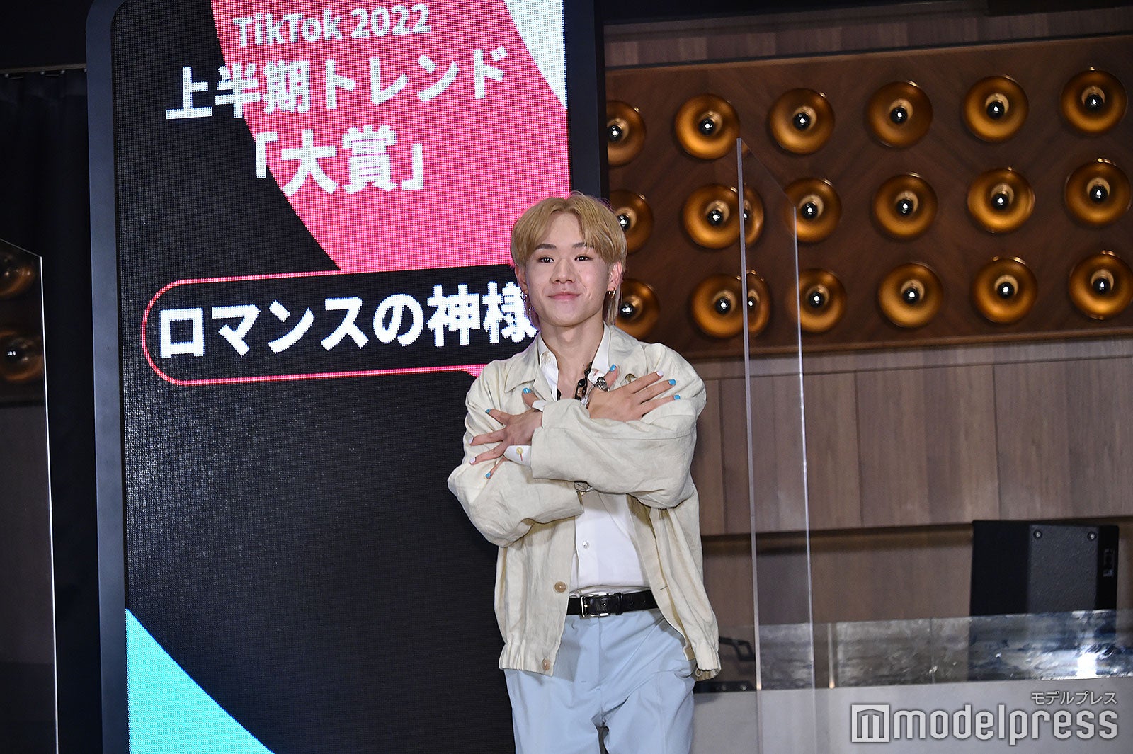 生パフォーマンスしたタイガの振り付け（C）モデルプレス