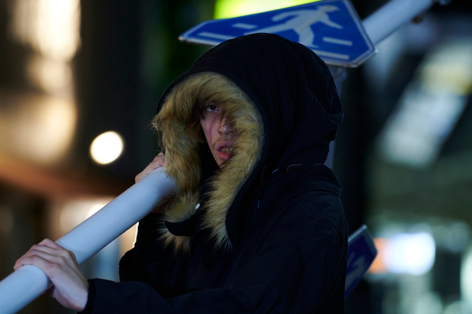 東啓介（C）2022 真鍋昌平・山崎童々・小学館／ドラマ「闇金サイハラさん」製作委員会・MBS