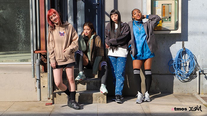 atmos pink × X-girl (※提供写真）